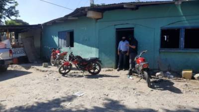 El decomiso de las motos fue en la colonia Miguel Ángel Pavón.