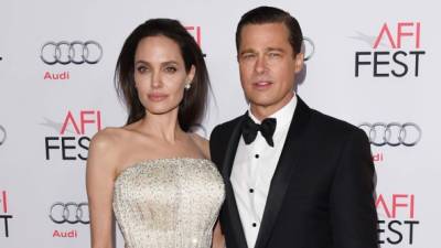 Angelina Jolie y Brad Pitt promociona 'By the Sea'.