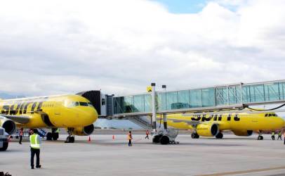 Spirit Airlines fue la primera aerolínea que inició vuelos en el Aeropuerto Internacional de Palmerola.