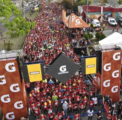 Miles de hondureños participaron en la 43 Maratón Internacional de LA PRENSA