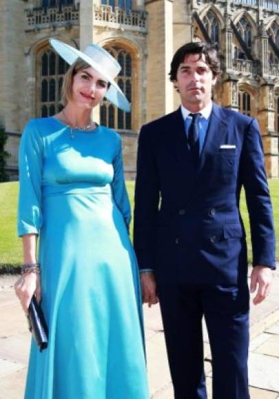 La fotógrafa argentina y modelo Delfina Blaquier y el jugador de polo Nacho Figueras.