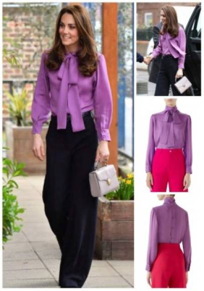 La duquesa de Cambridge decidió usar la camisa Gucci como a ella le parecía más cómodo, obviando las sugerencias de la marca.<br/><br/>MIRA: ¿Kate Middleton apareció usando una blusa al revés? https://bit.ly/2UA0oq8