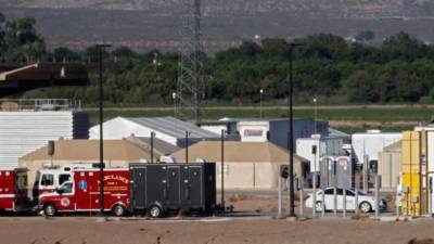 De acuerdo a CBP, la niña y su padre fueron detenidos el 6 de diciembre en Nuevo México tras entregarse a los agentes con un grupo formado por 163 migrantes y fueron trasladados a una de sus instalaciones, donde tuvieron acceso a agua, comida y aseos. EFE/Archivo