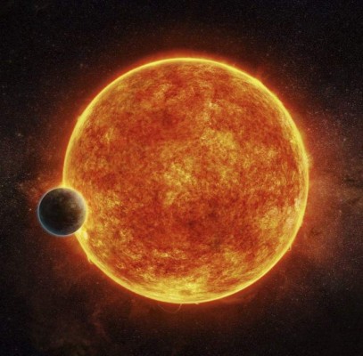GRA337. MADRID, 19/04/2017.- Fotografía facilitada por el ESO, del exoplaneta LHS 1140b, una supertierra descubierta por un equipo internacional de astrónomos. Se trata de un planeta rocoso y templado que orbita a una estrella enana roja y que, por sus características iniciales, podría contener agua, lo que le convierte en un muy buen candidato para albergar vida. EFE/ ***SOLO USO EDITORIAL***