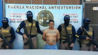 Captura de El Cacique un presunto líder de la MS 13 en Honduras.