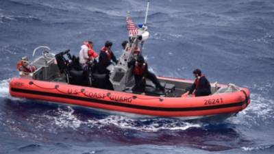 En la embarcación se transportaban 22 cubanos, de los cuales 13 ya fueron rescatados.