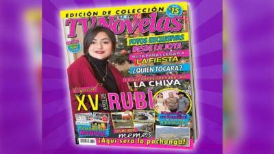 La revista TVyNovelas dedica una edición especial a la famosa quinceañera.