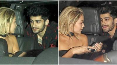 Gigi Hadid y Zayn Malik.