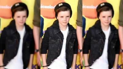 El pequeño Cruz Beckham es hijo de David Beckham y Victoria Beckham.