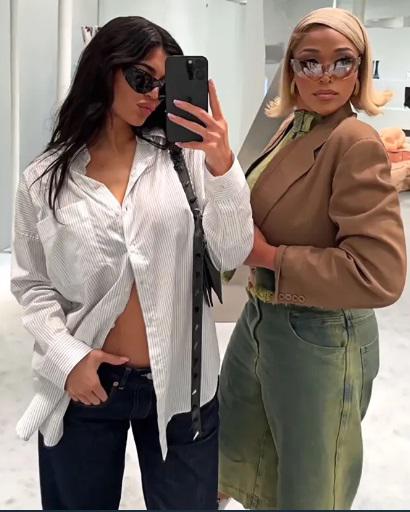 Kylie Jenner hace las pases con su amiga de infancia, Jordyn Woods