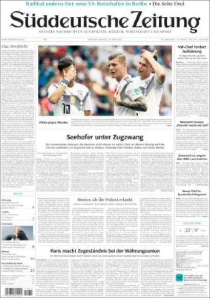 Suddeutsche Zeitung de Alemania.