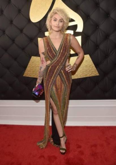 LOS ANGELES, CA - FEBRUARY 12: Paris Jackson attends The 59th GRAMMY Awards at STAPLES Center on February 12, 2017 in Los Angeles, California. Alberto E. Rodriguez/Getty Images for NARAS/AFP