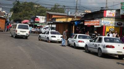 Los conductores de taxis ruleteros y colectivos son los más afectados por la inseguridad en San Pedro Sula.