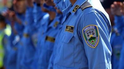 Foto de archivo de agentes de la Policía Nacional.