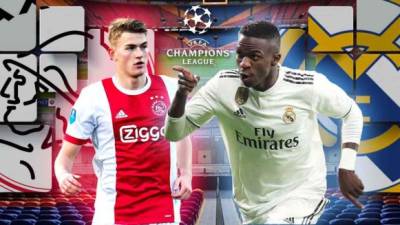 Ajax y Real Madrid se miden en el estadio Johan Cruyff Arena.