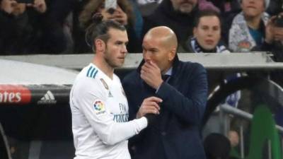Gareth Bale señaló que no se llevaba nada bien con Zidane. FOTO AFP.