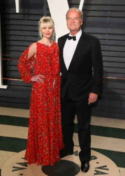 Kayte Walsh y su esposo el actor Kelsey Grammer, recordado por su memorable personaje Frasier.