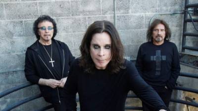 Los integrantes de Black Sabbath.