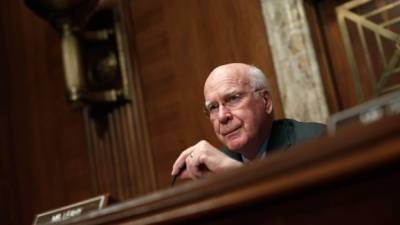 Patrick Leahy representa al Estado de Vermont en el senado estadounidense.