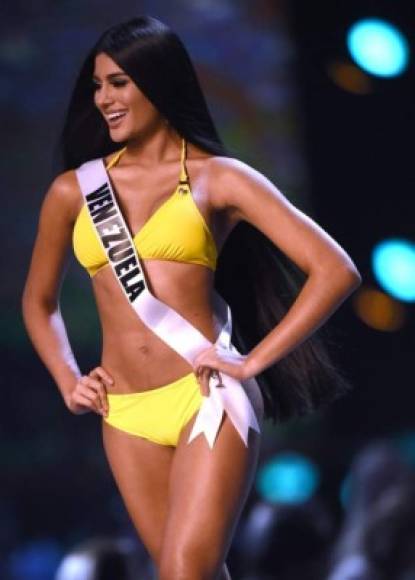 Otra de las latinas favoritas de Rivera es Miss Venezuela, Sthefany Gutiérrez. La modelo figura en el presunto listado filtrado como la tercera favorita.
