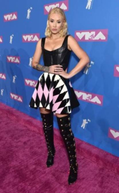 NEW YORK, NY - AUGUST 20: Iggy Azalea attends the 2018 MTV Video Music Awards at Radio City Music Hall on August 20, 2018 in New York City. Mike Coppola/Getty Images for MTV/AFP