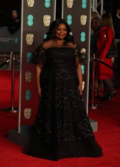 La nominada a mejor actriz de soporte por 'La Forma del Agua', Octavia Spencer.