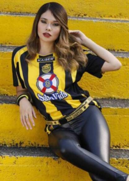 Sirey Morán: La ex Miss Honduras es hincha del Real España.