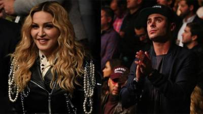 Madonna sale con Zac Efron.