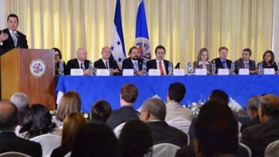 Cuatro años de vigencia es lo que estipula el convenio firmado entre el Gobierno de Honduras y la OEA para que la Maccih desarrolle su misión de apoyo en el país. Foto: AFP/Orlando Sierra