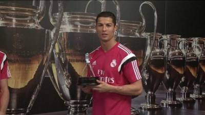 Cristiano Ronaldo ha sido premiado por la BBC.