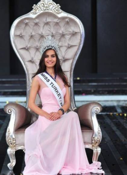 Amina Gulse es muy conocida en su país tras ser Miss Turquía en 2014.