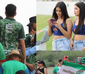 El ambiente en Comayagua por el Génesis vs Marathón por la ida de semifinales del Clausura 2024 de la Liga Nacional de Honduras.