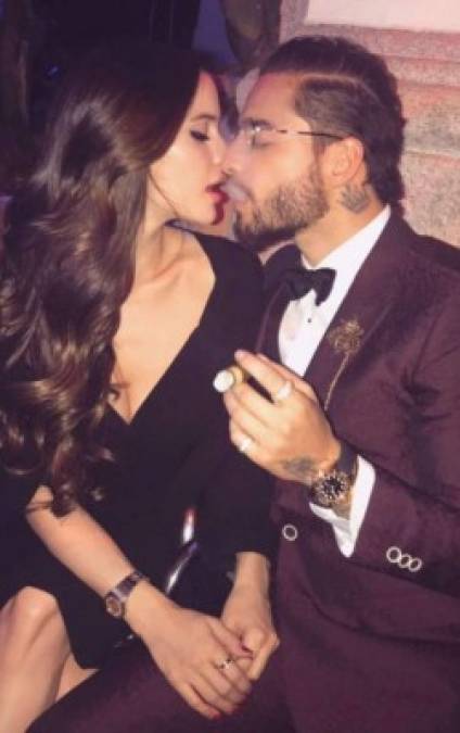 La pareja confirmó su romance en el marco del 24 cumpleaños de Maluma el pasado febrero de 2018.