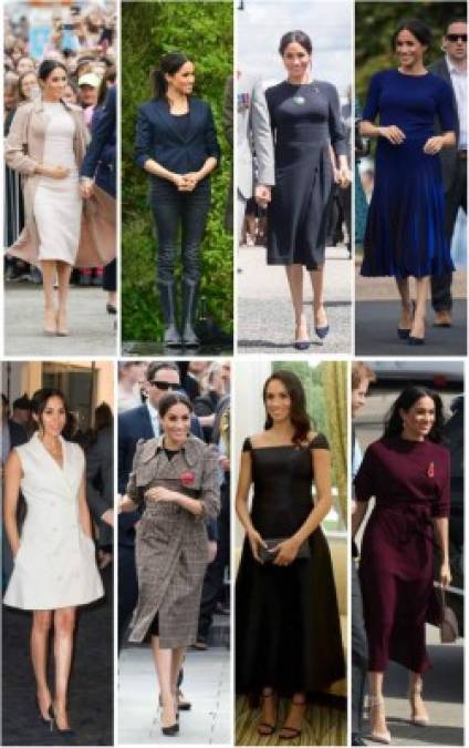 GIRA NUEVA ZELANDA<br/><br/>Su segunda gira después de anunciar su embarazo se dio a finales octubre.<br/>Destacando el vestido traslucido en color azul de Givenchy, el mini vestido blanco de Maggie Marilyn, y el Hugo Boss de color burdeos.<br/><br/><br/>