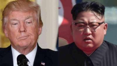 l presidente estadounidense, Donald Trump, y el dictador norcoreano, Kim Jong-un.