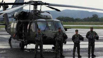 Autoridades militares confirmaron la muerte de la tripulación. Foto archivo EFE.