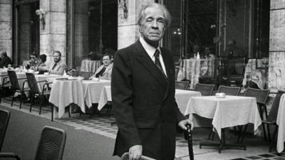 En la imagen, el escritor argentino Jorge Luis Borges. Fotografía AFP.