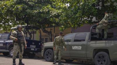 El Ejército mexicano mantiene operativos en Chiapas para evitar una escalada de violencia mayor.