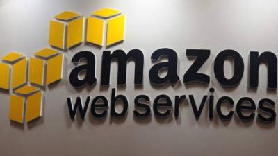 Imagen de un anuncio de Amazon Web Services (AWS).