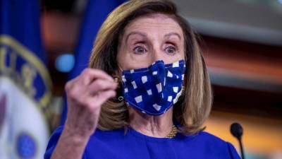 La presidenta de la Cámara de Representantes, la demócrata Nancy Pelosi.