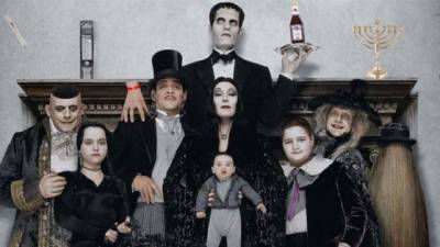 La espeluznante familia Addams es una de las más famosas.