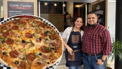 Emilio López y su esposa Dunia Irías.