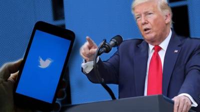 Twitter suspendió indefinidamente la cuenta de Trump.