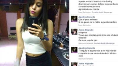 Agustina denunció a su acosador en sus redes sociales y ante la Fiscalía.
