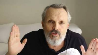 Miguel Bose, cantante de 'Amante Bandido'.