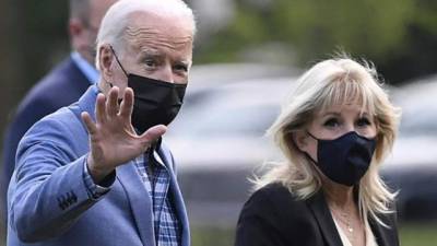 El presidente, Joe Biden, y la primera dama, Jill. (EFE)