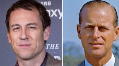 El actor Tobias Menzies personalizó al príncipe Felipe.