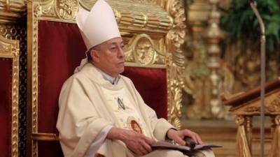 El cardenal hondureño, Óscar Andrés Rodríguez. EFE/Gustavo Amador/Archivo