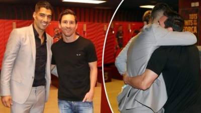 El capitán del Barcelona, Leo Messi, alabó este viernes a su amigo Luis Suárez como uno de 'los jugadores más importantes de la historia del club', afeando a la directiva azulgrana, con la frase 'que te echen como lo hicieron', en un mensaje en las redes sociales.