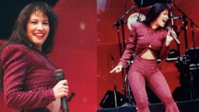 La cantante Selena Quintanilla.